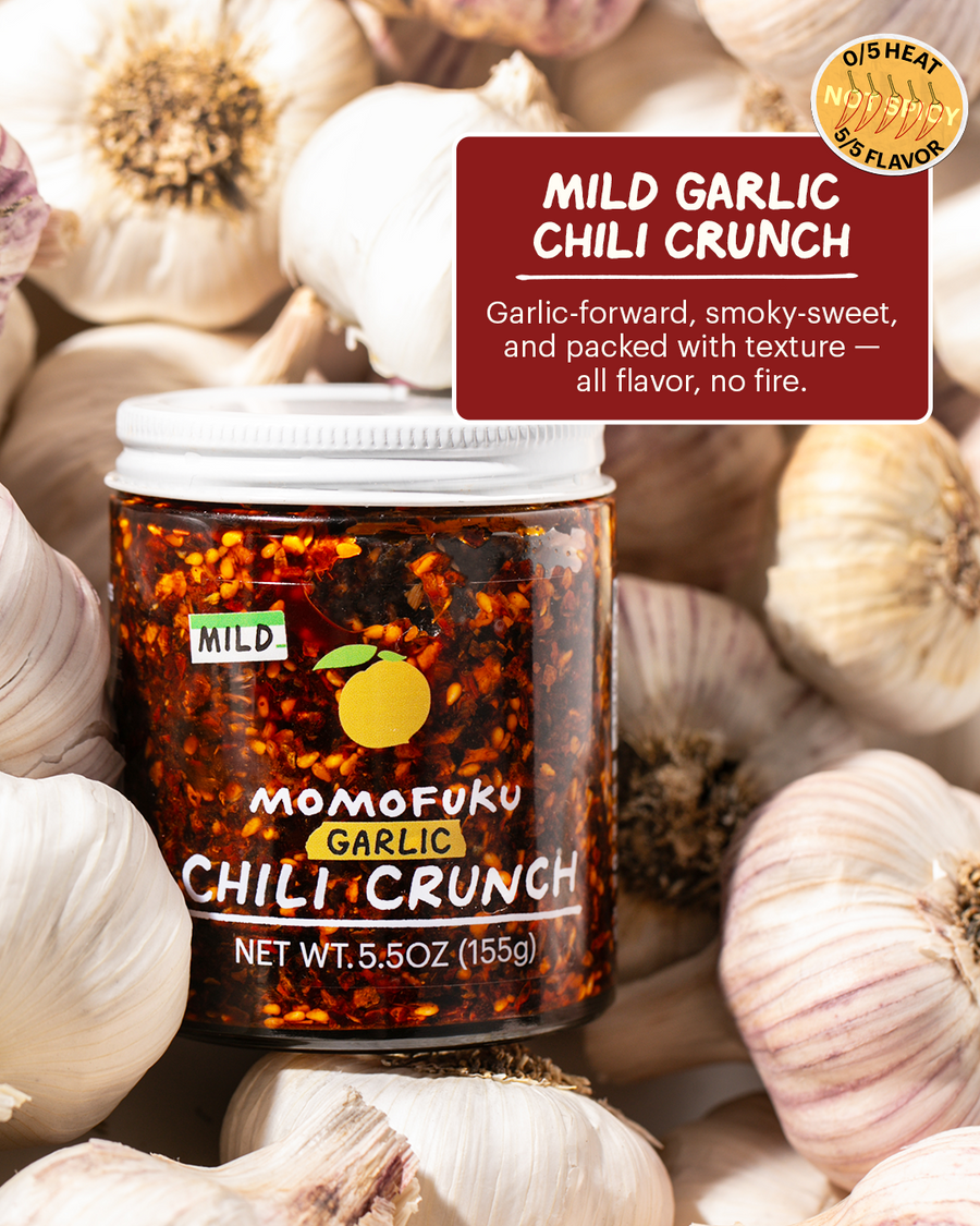 Mild Garlic Chili Crunch X8